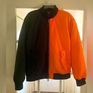 Two-Tone Bomber Jacket